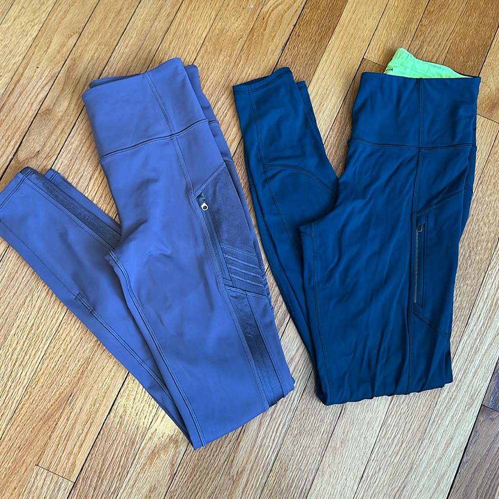 Two pair Athleta Rainier Leggings